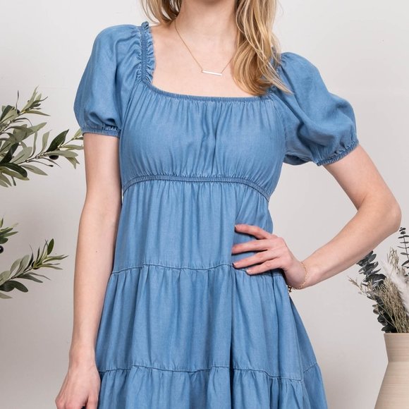 Chambray Midi - Picture 3 of 4